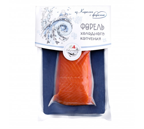 Форель радужная холодного копчения (кусок 150 грамм)