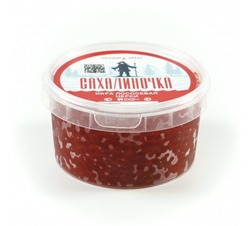 Икра лососевая зернистая нерки дальневосточной 250 г