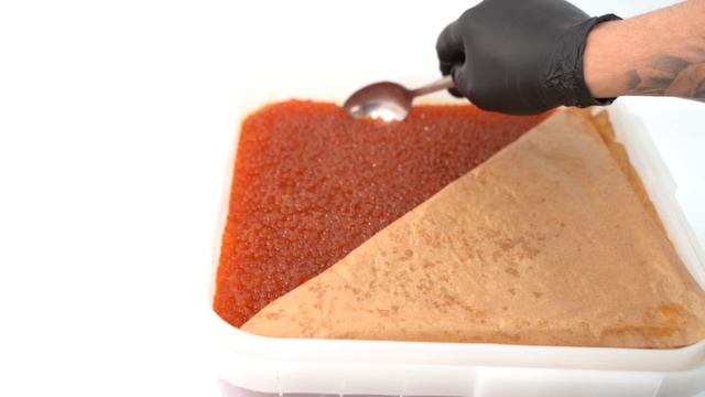 Икра лососевая зернистая горбуши кубоконтейнер 13 кг (обзор продукта)